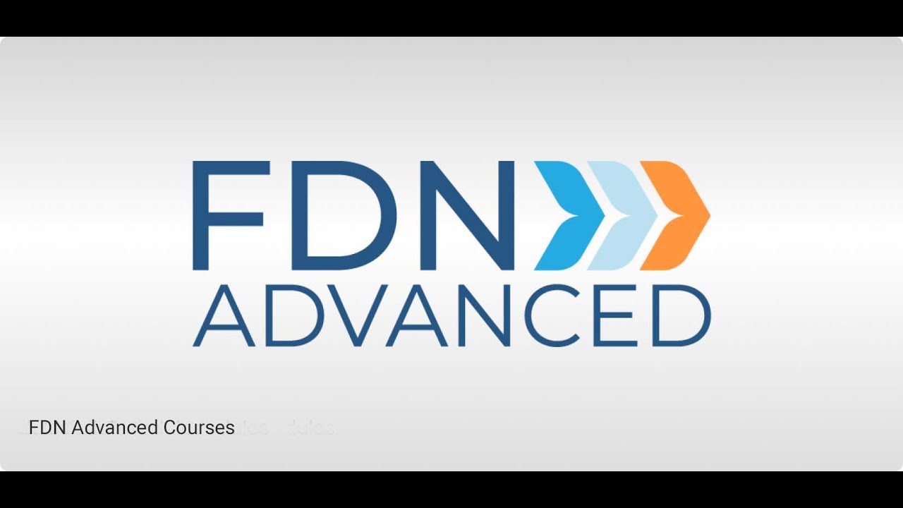FDN Advanced Training Modules