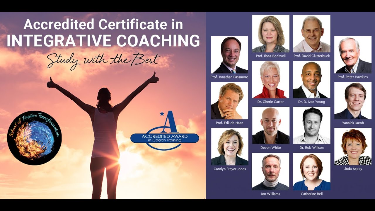 Accredited Certificate in Integrative Coaching (ACIC) - School of Positive Transformation