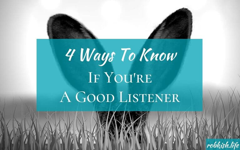 am i a good listener